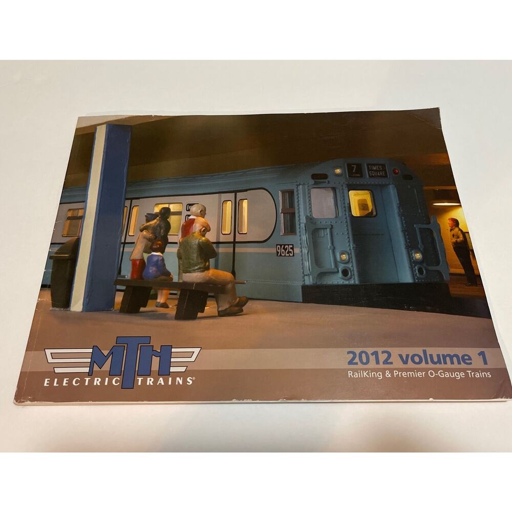 MTH ELECTRIC TRAINS Catalog - 2012 - Volume One and Two - Great Condition